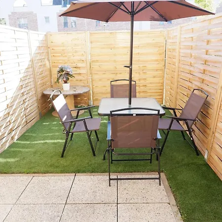 Le Sully Terrasse - Parking Prive - 5min Gare Rer * Courcouronnes